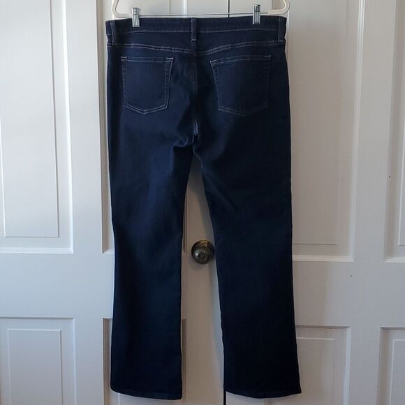 GAP PREMIUM BOOTCUT JEANS DARK WASH SIZE 12 / 31 STRETCH COTTON - Picture 3 of 10